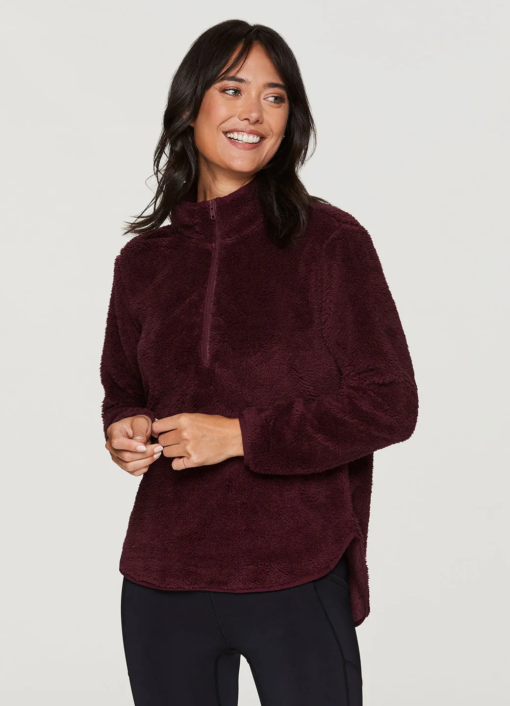 Dylan 1/4 Zip Sherpa Pullover