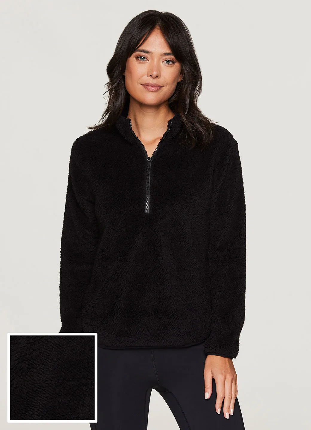 Dylan 1/4 Zip Sherpa Pullover