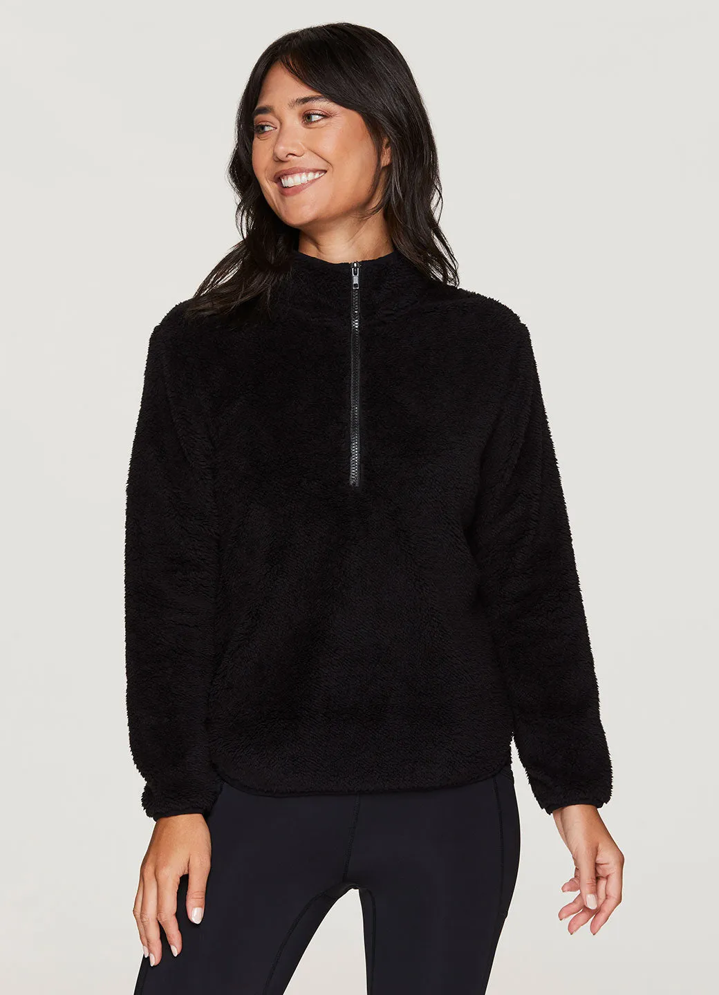 Dylan 1/4 Zip Sherpa Pullover