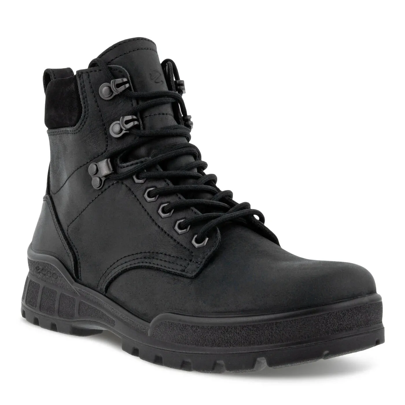 ECCO Men's Track 25 Waterproof Leather Boot - Black