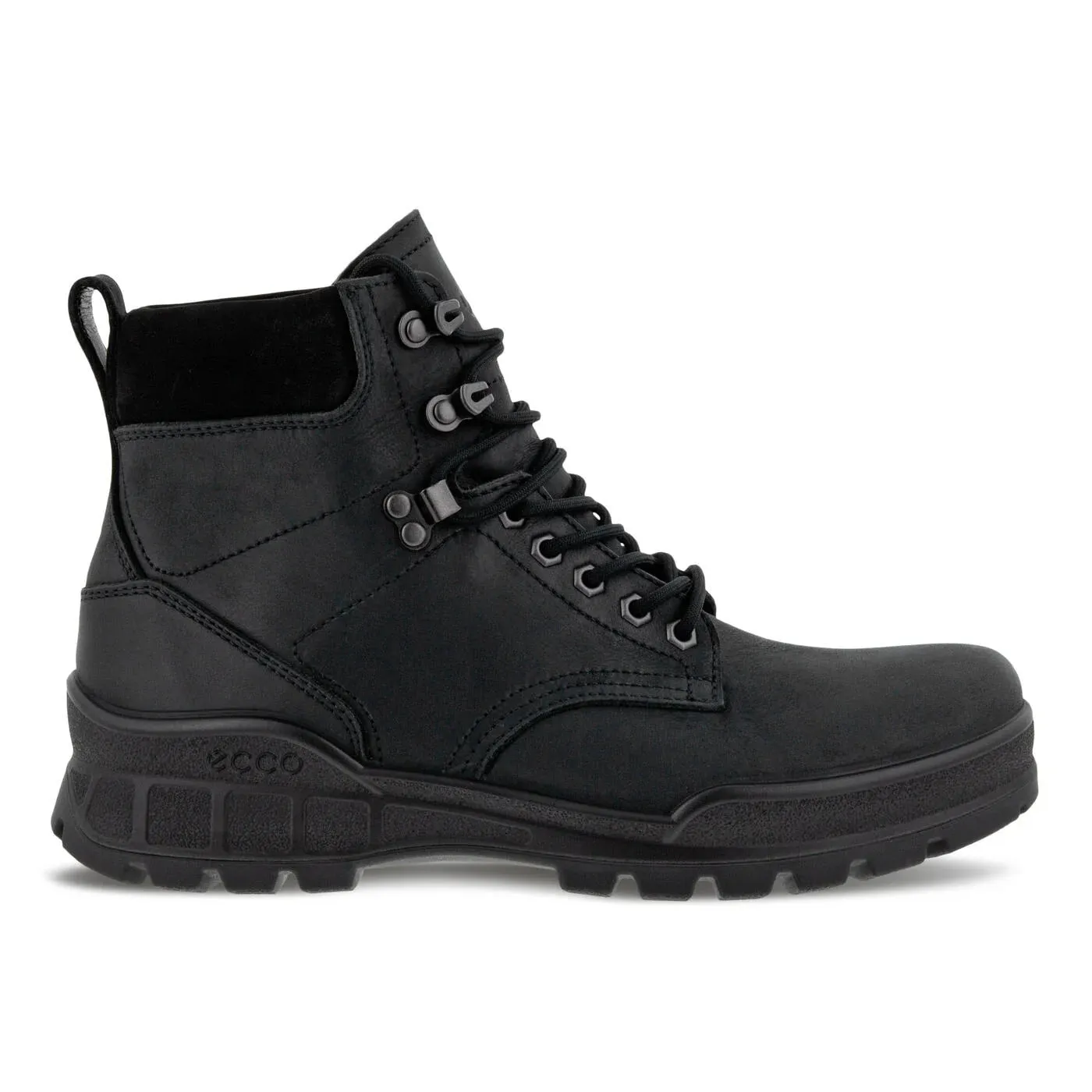 ECCO Men's Track 25 Waterproof Leather Boot - Black