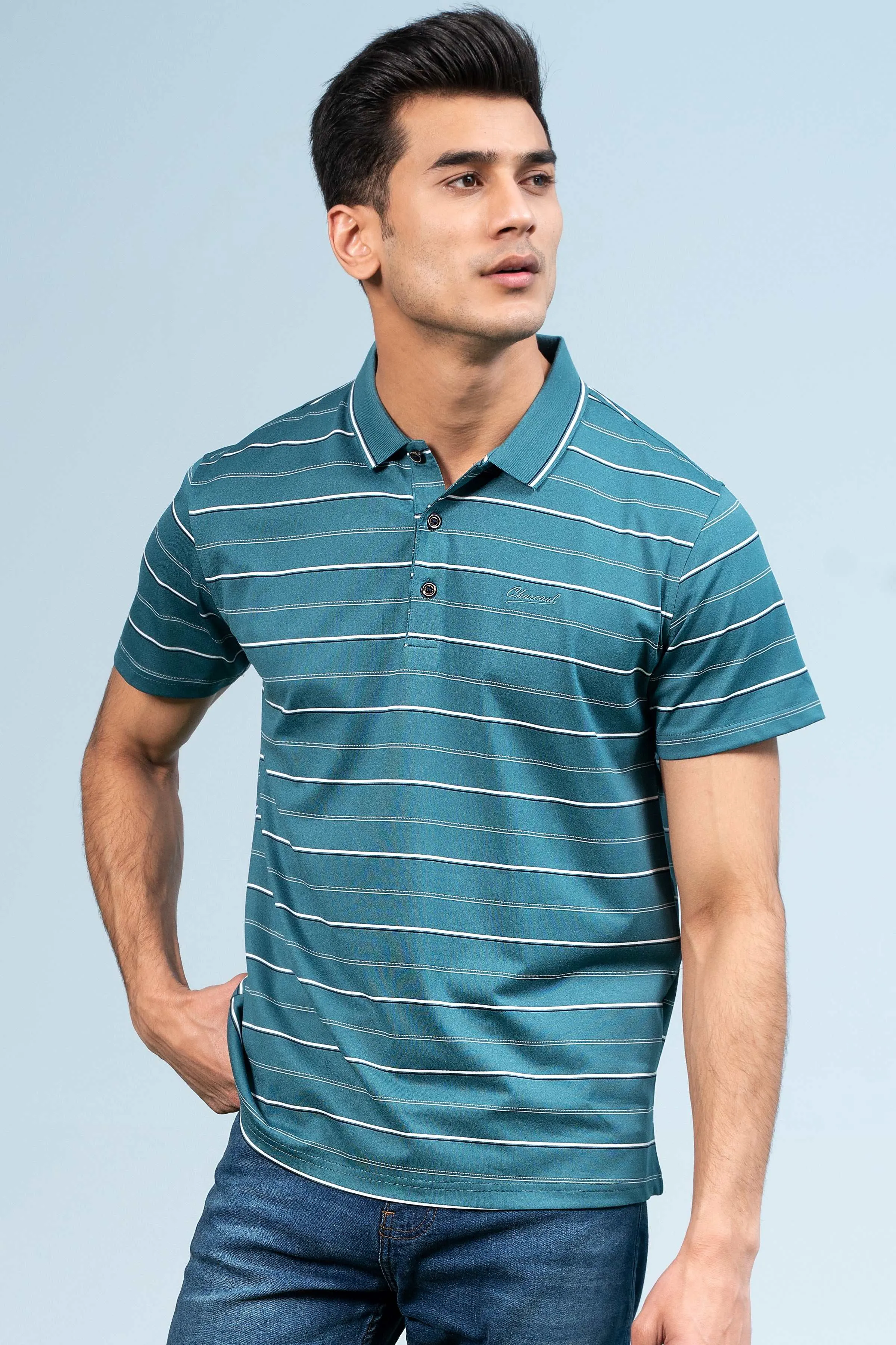 EXECUTIVE ICONIC POLO GREEN