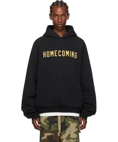 Fear of God Black Heavyweight Hoodie