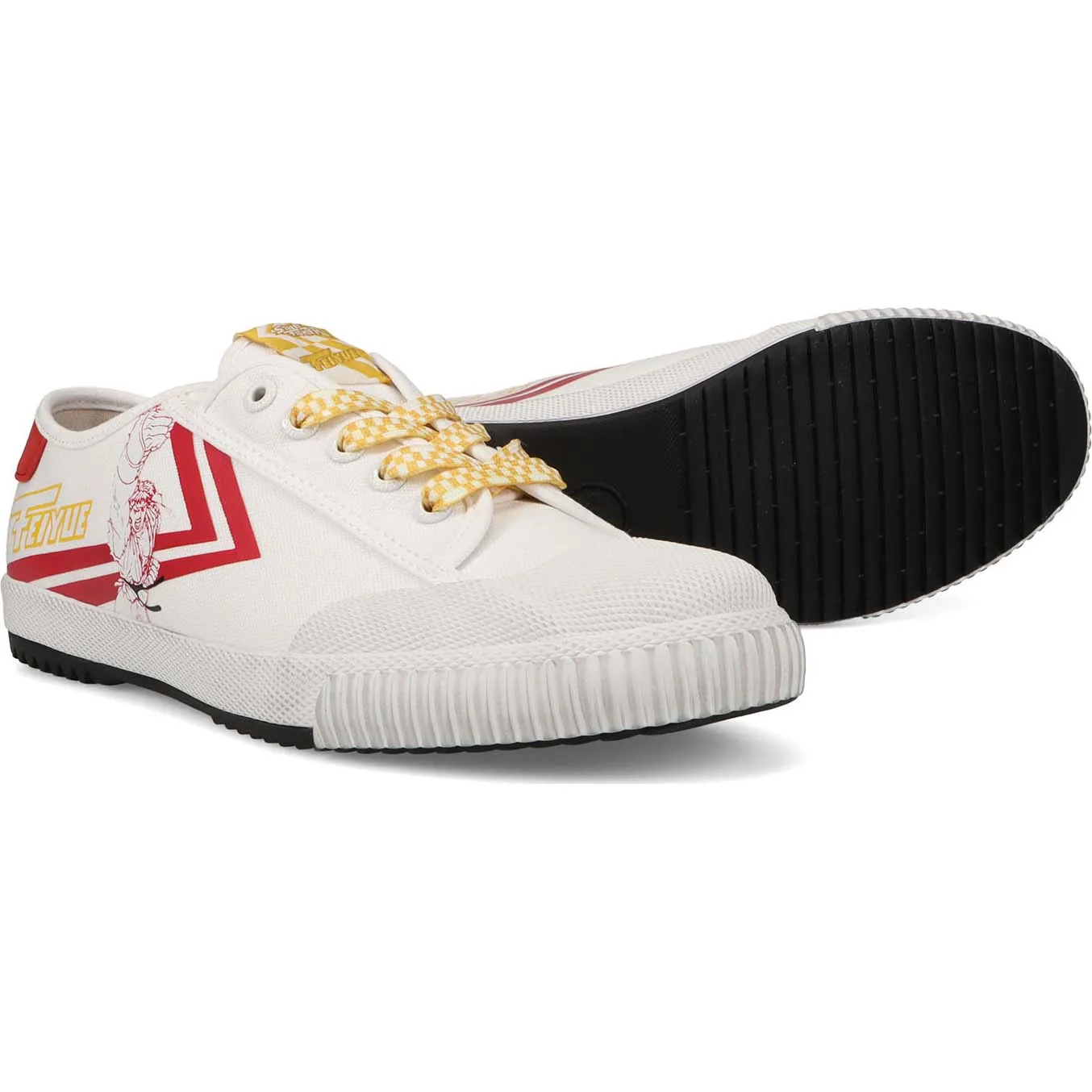 Feiyue Fe Lo 1920 Street Fighter Trainers - Ryu Red