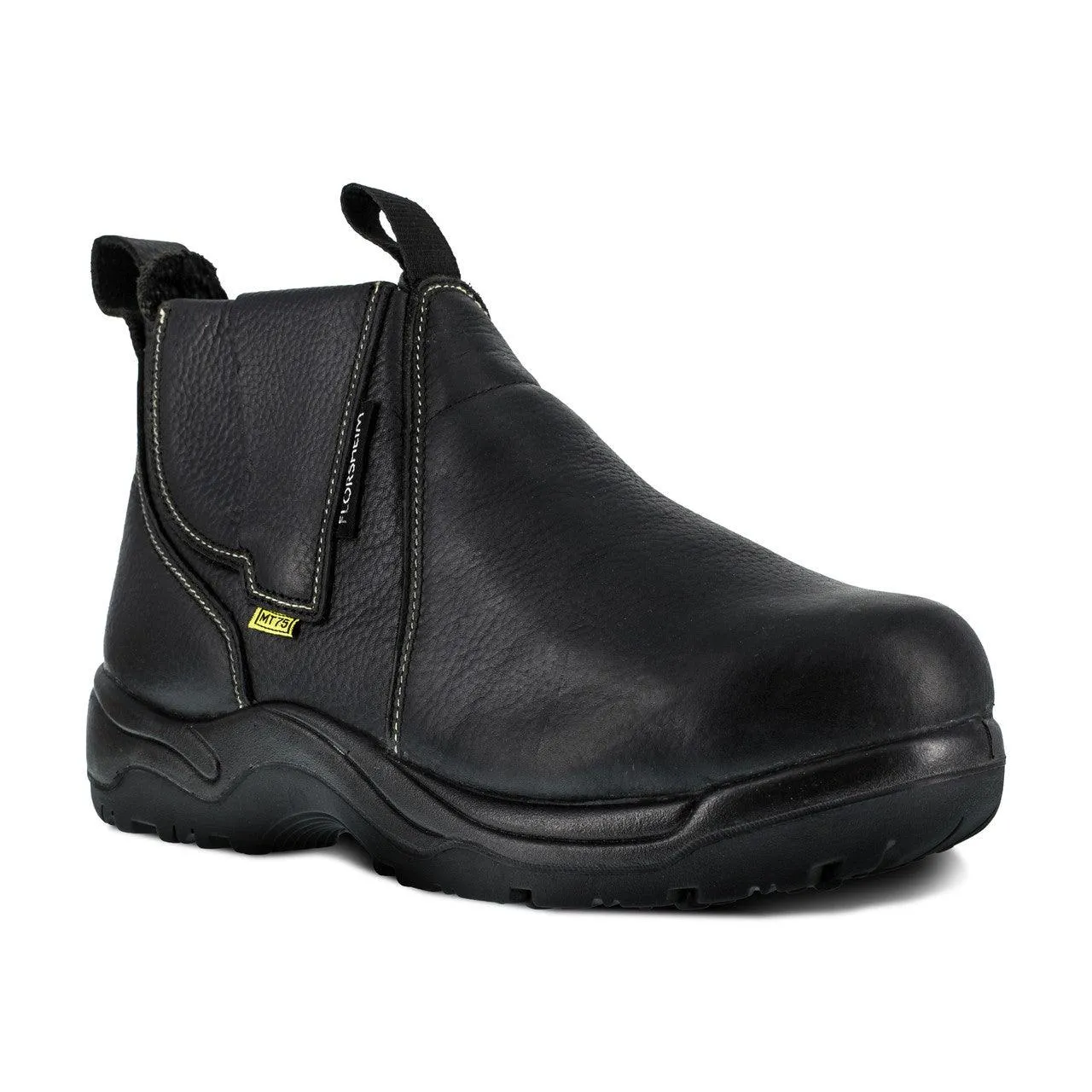 Florsheim Men's Black 6 Internal Metatarsal Steel Toe Work Boot FE690