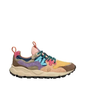 Flower Mountain Womens Yamano 3 Trainers Beige / Orca / Sage