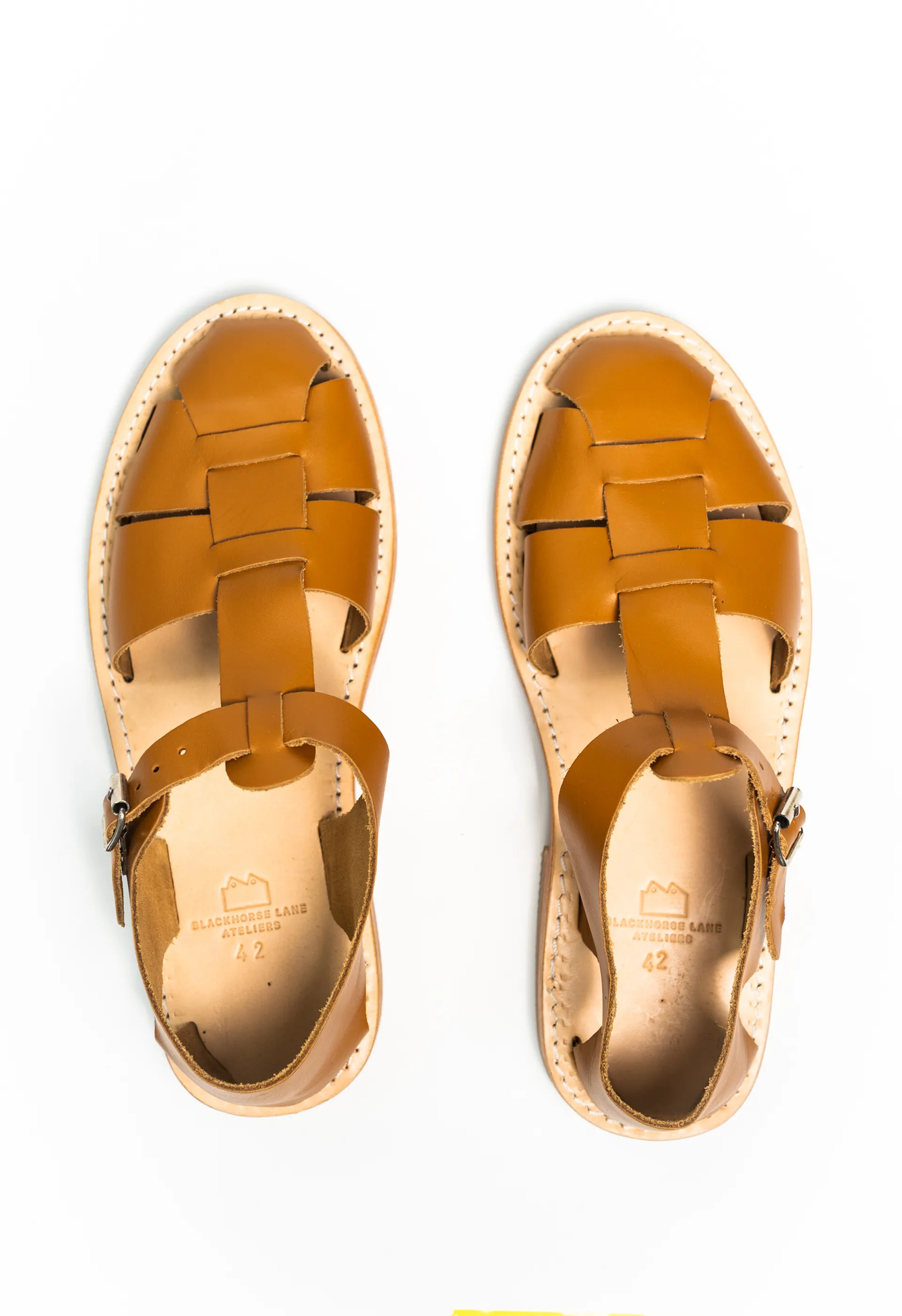 FRENCH MILITARY SANDALS TAN