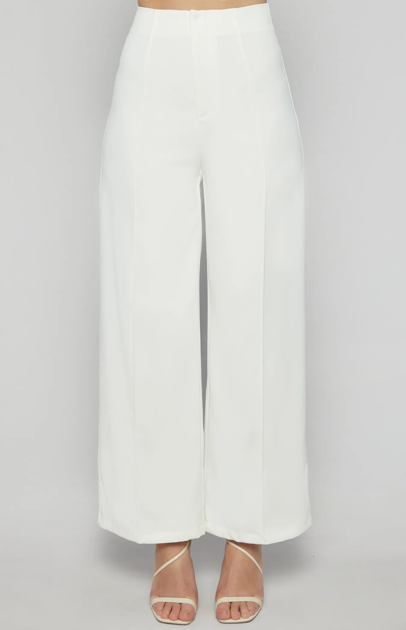 Front Leg Pin Stitch Detail Pants (SPA475A)