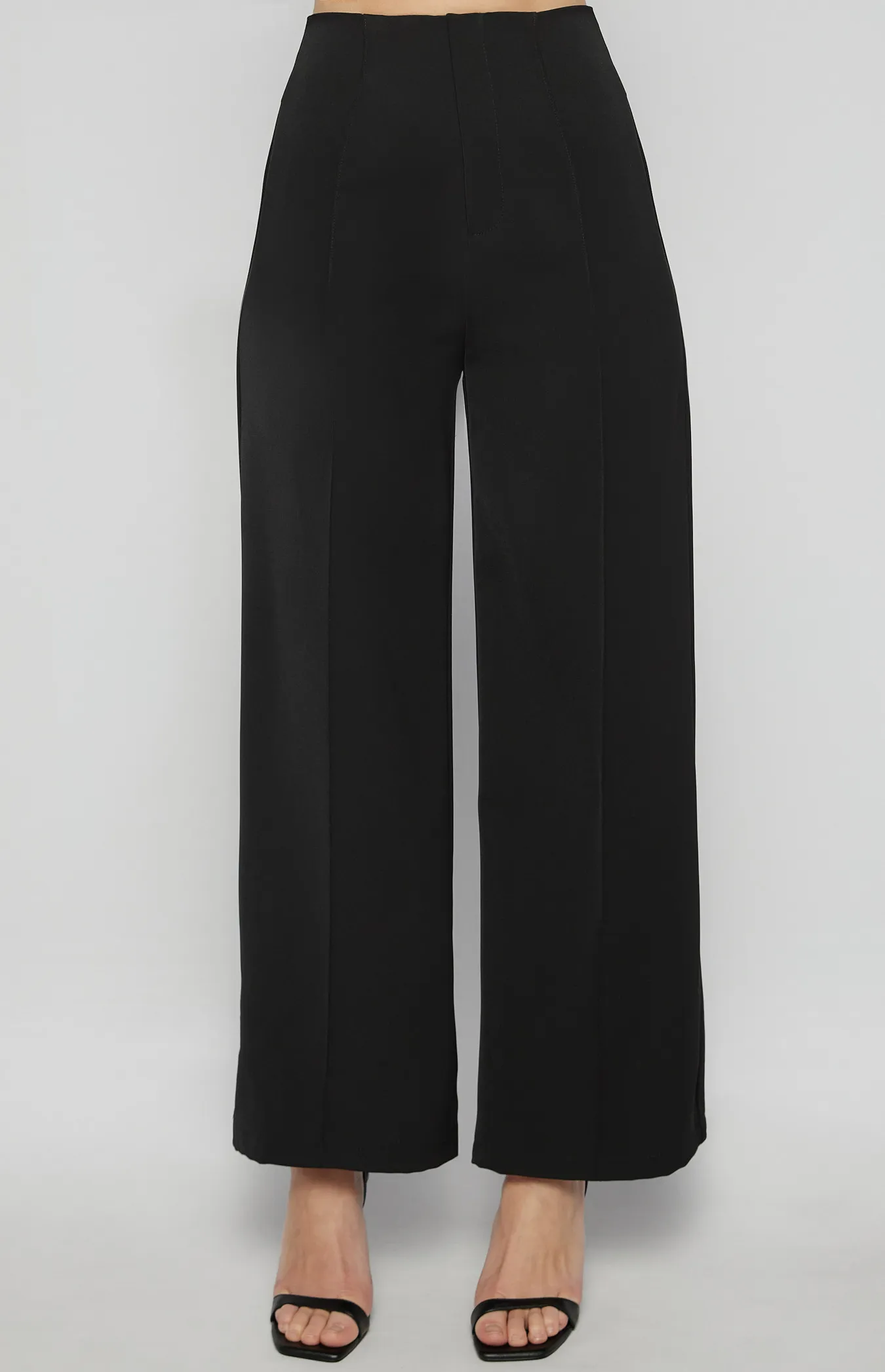 Front Leg Pin Stitch Detail Pants (SPA475A)