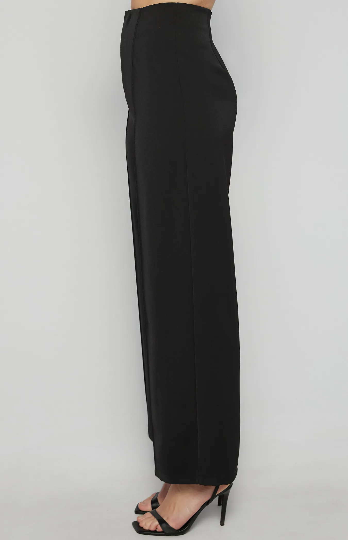 Front Leg Pin Stitch Detail Pants (SPA475A)