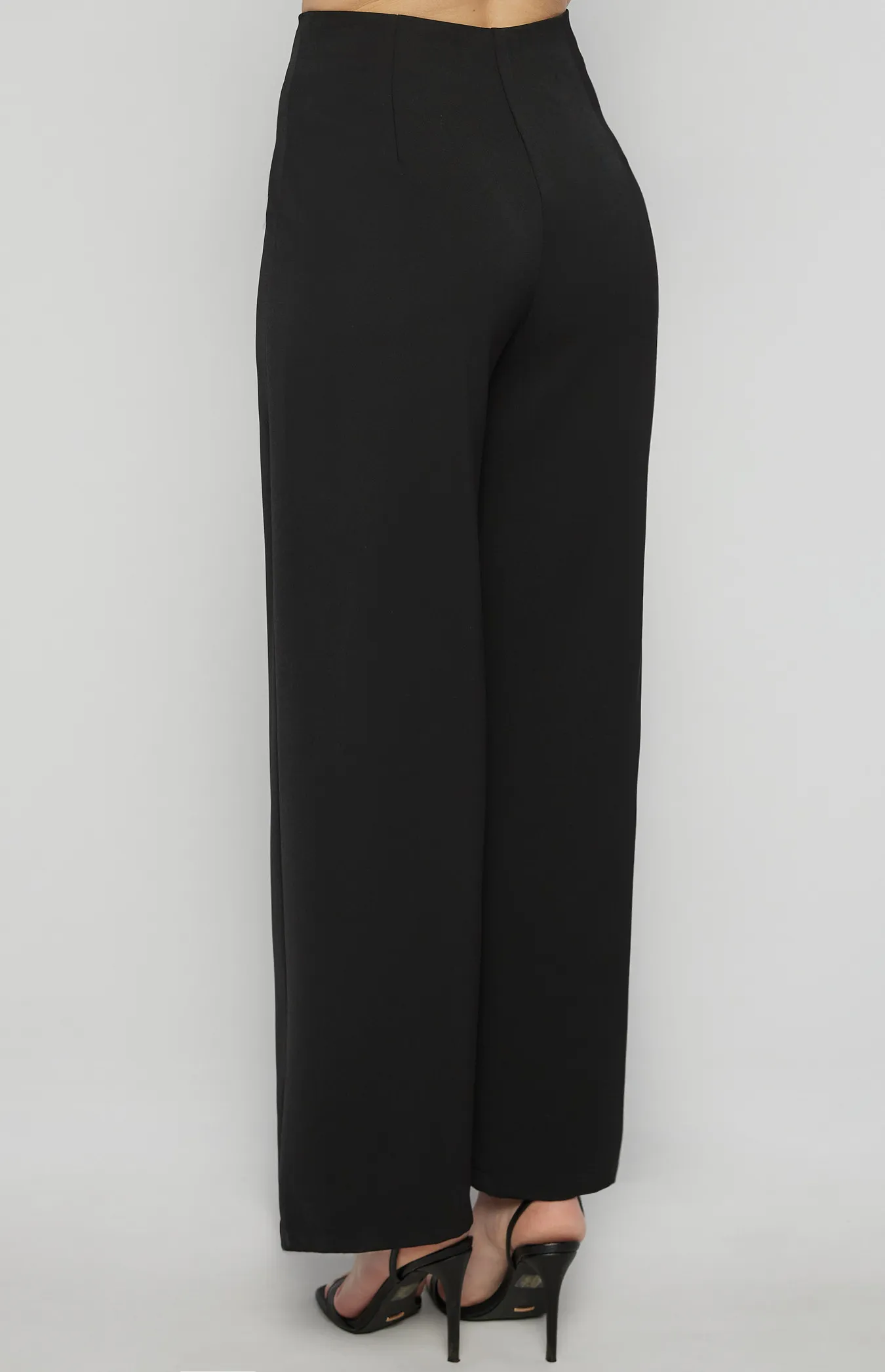 Front Leg Pin Stitch Detail Pants (SPA475A)