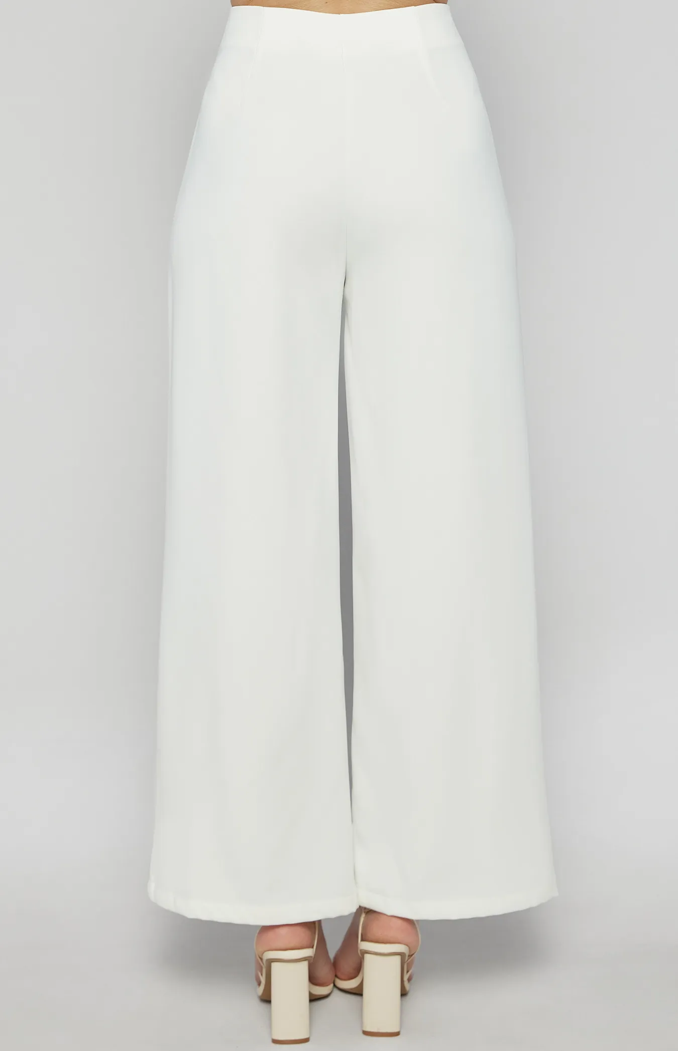 Front Leg Pin Stitch Detail Pants (SPA475A)