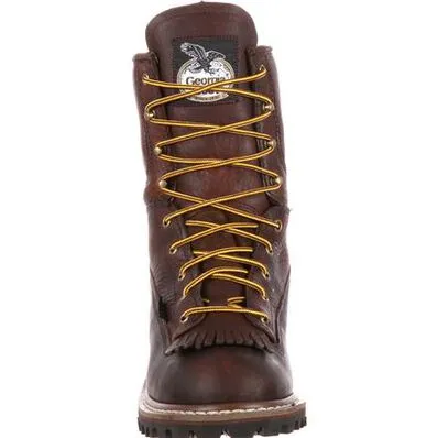 GEORGIA BOOT STEEL TOE WATERPROOF LOGGER BOOT 10M