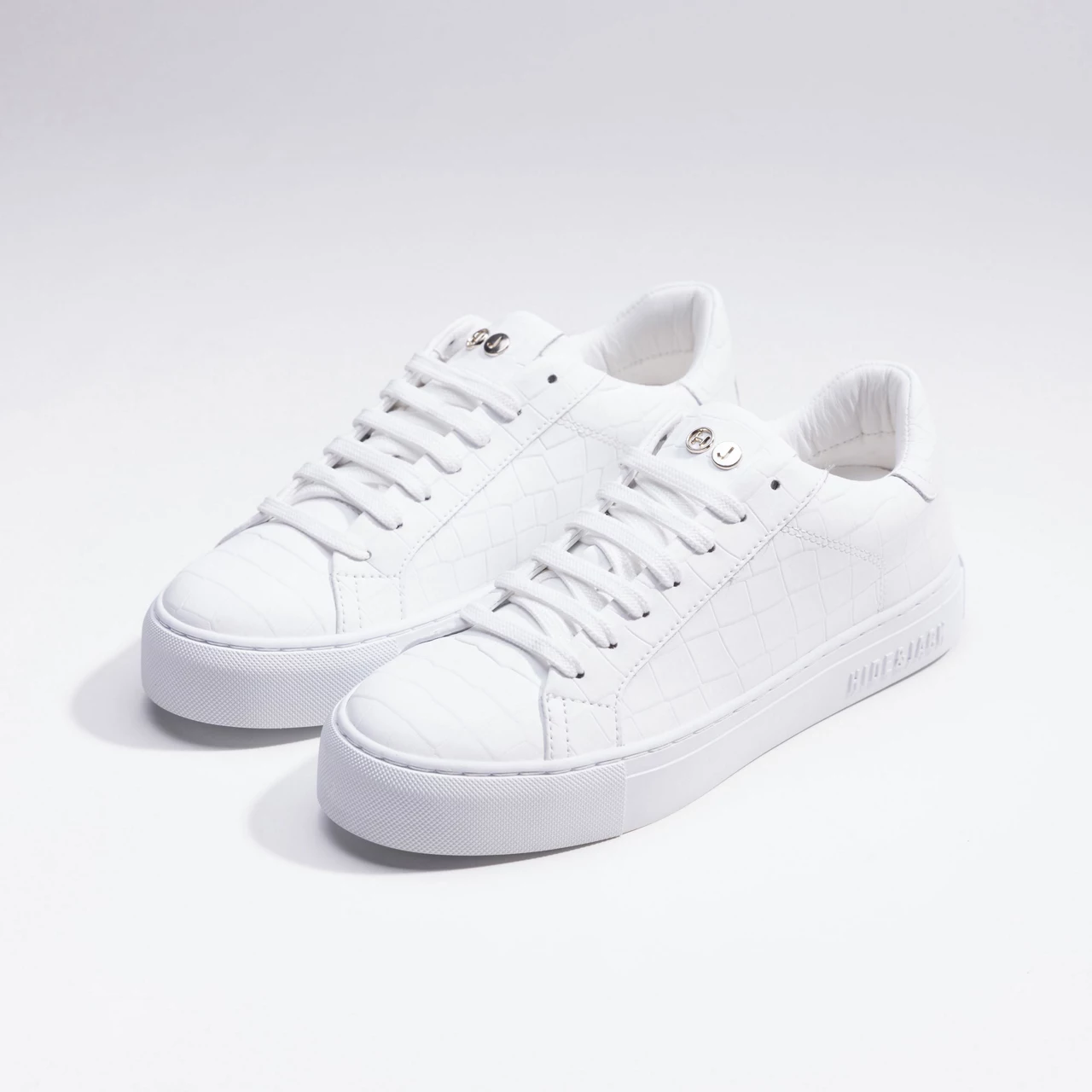 HIDE AND JACK Essence Leather Trainers - White