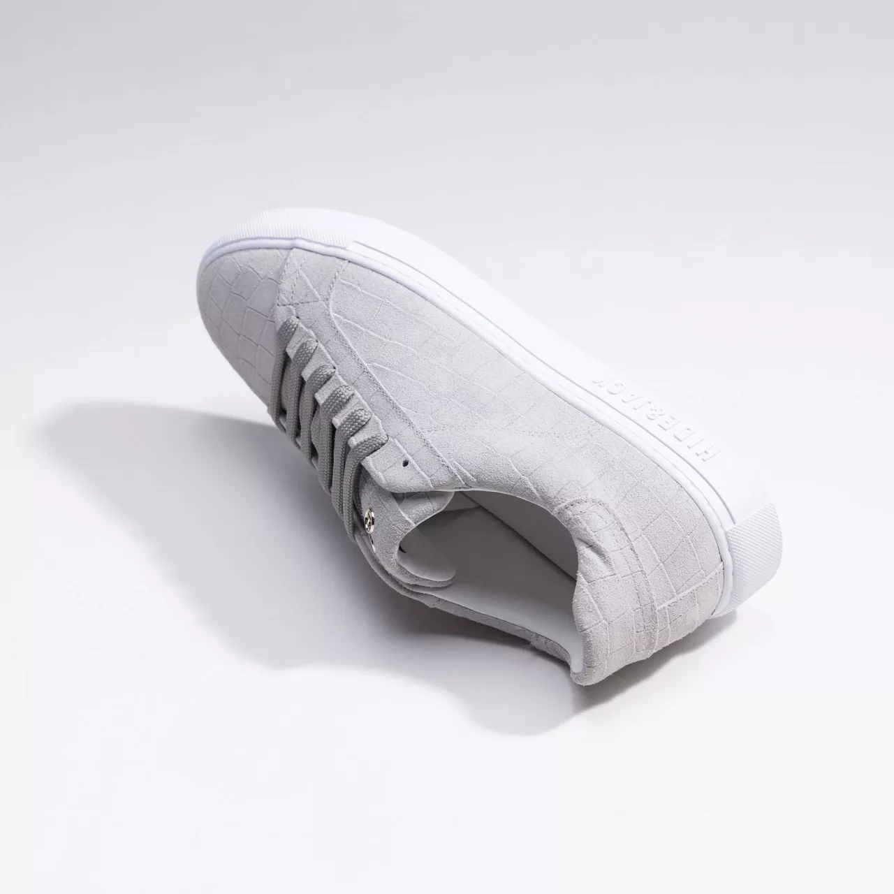 HIDE AND JACK Oil Suede Trainers - Grey