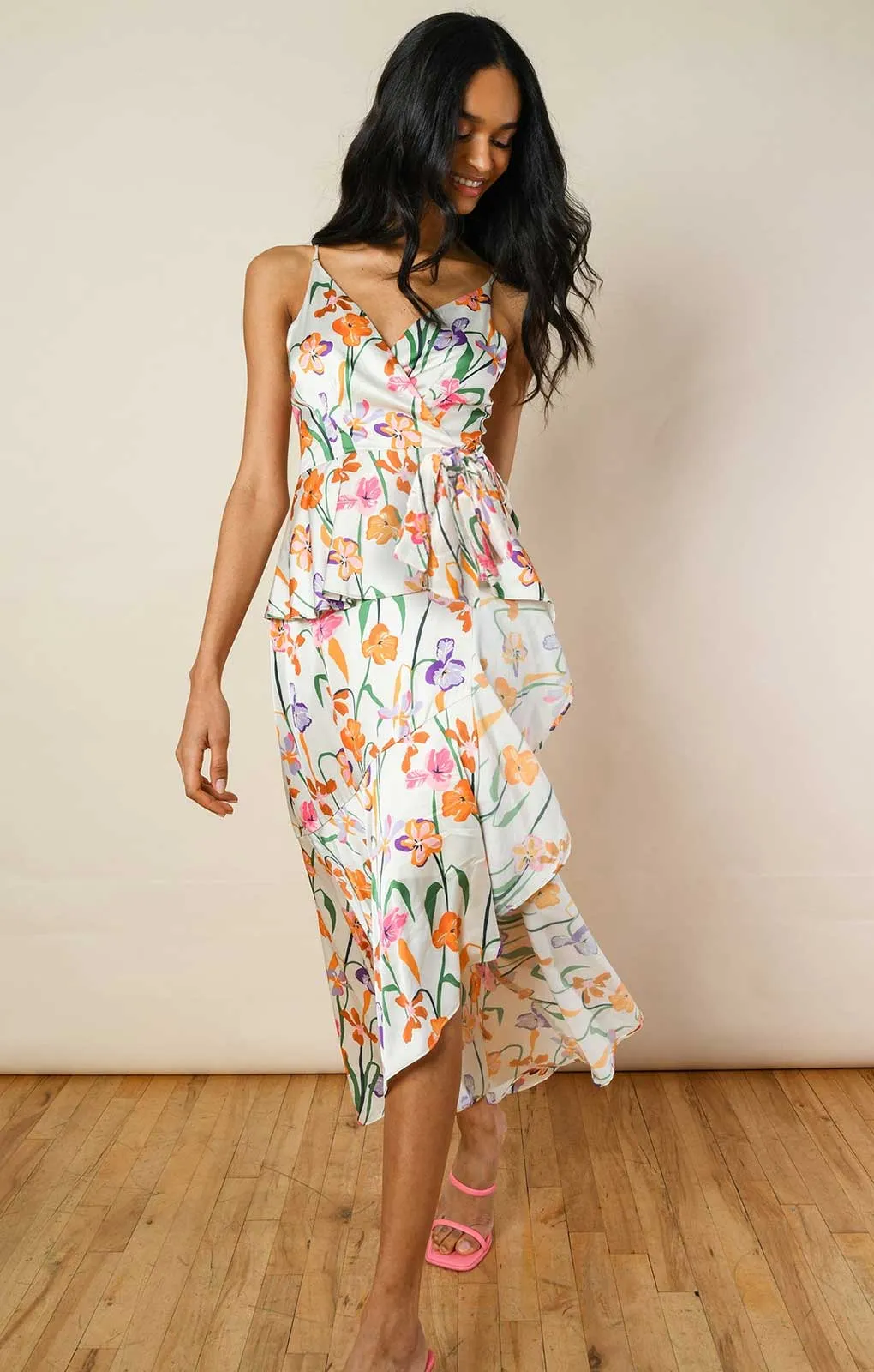 Hutch Hollis Wrap Dress in Floral