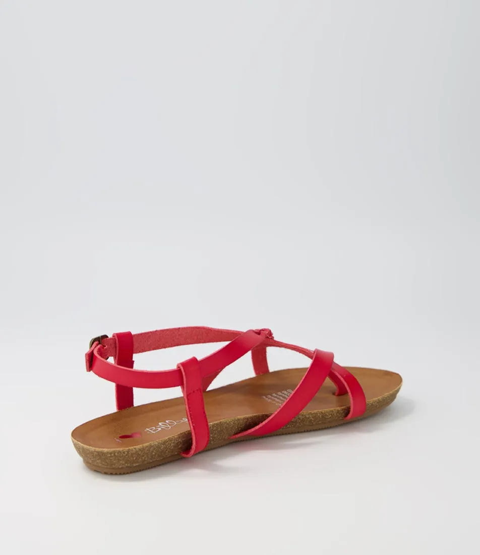 I LOVE BILLY Ginnie Red Sandals