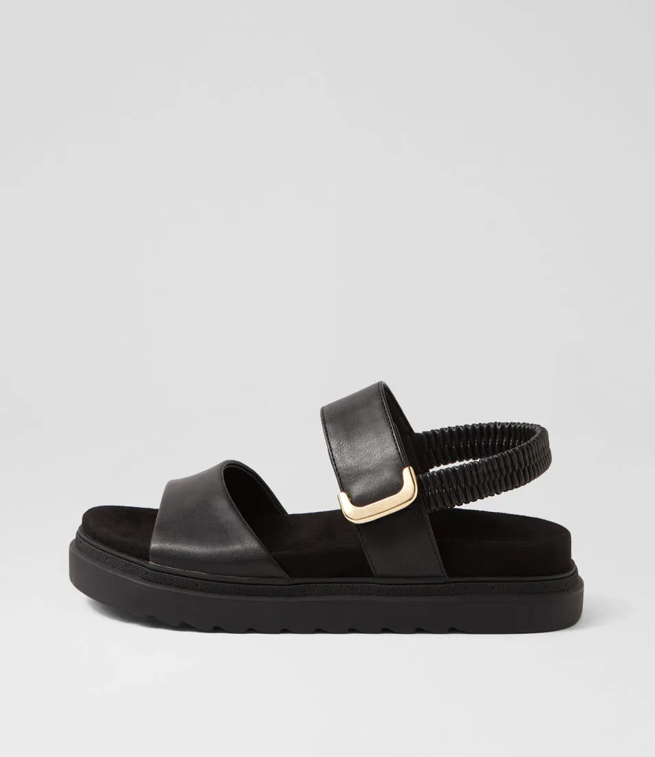 I LOVE BILLY Hirish Black Sandals