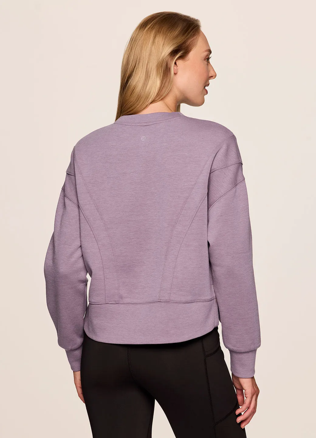 In The Studio Cropped Pullover