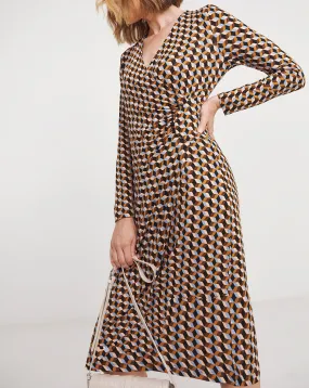 Joe Browns Geo Wrap Jersey Dress