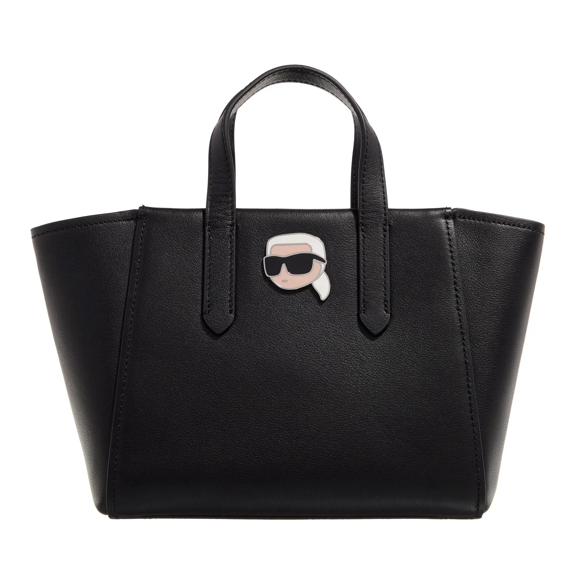 Karl Lagerfeld  K/Ikonik 2.0 Leather S Tote Pn Black