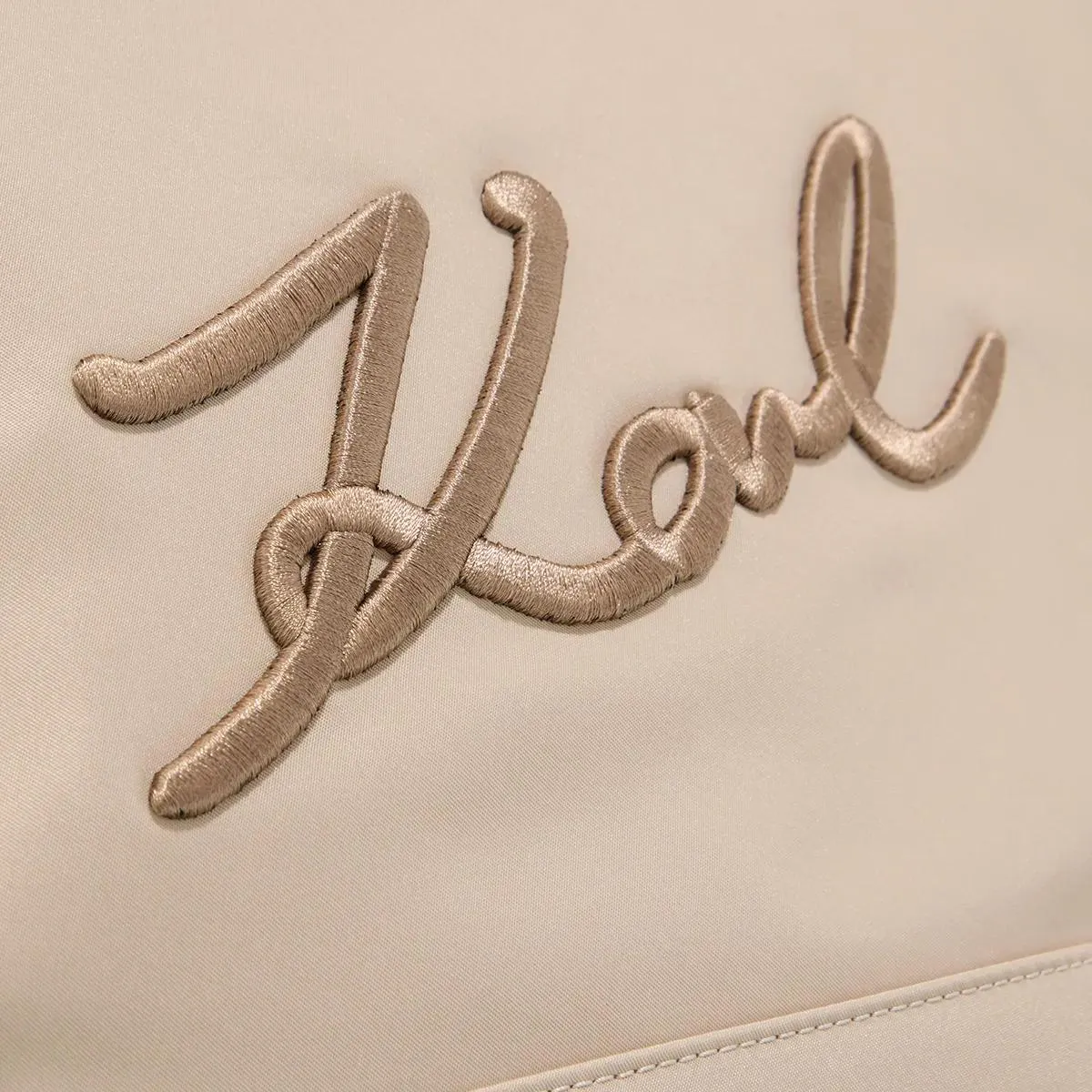 Karl Lagerfeld  K/Signature Nylon Md Tote Sand