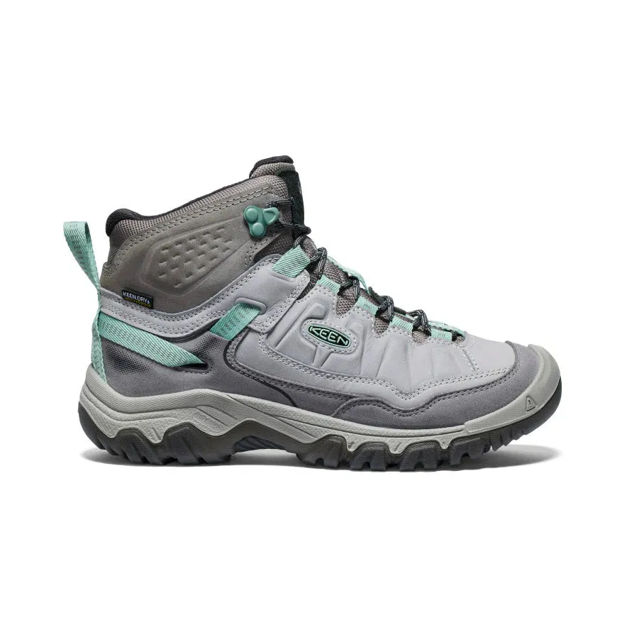 Keen Women's Targhee IV Mid Waterproof Boot - Alloy/Granite