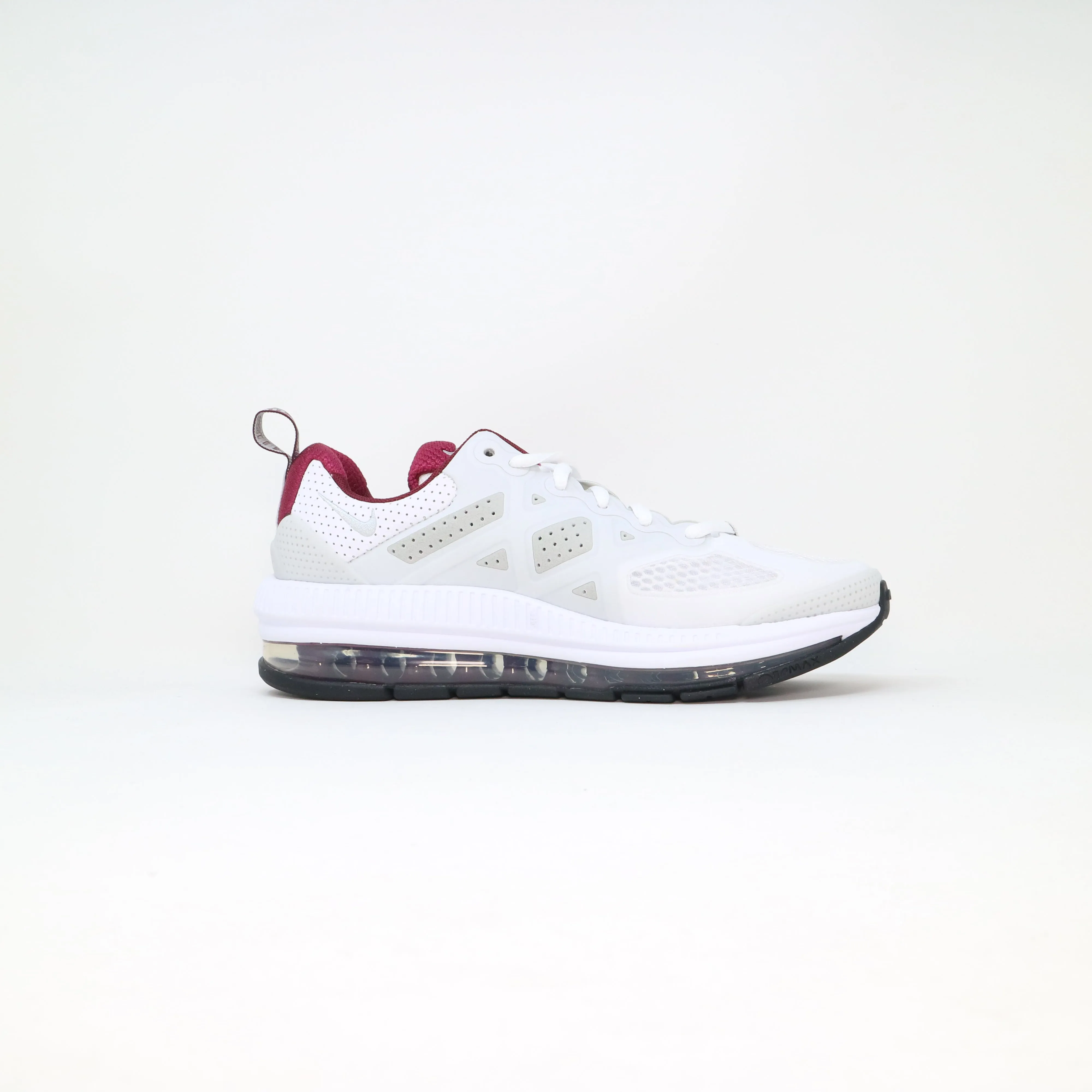 Kid's Nike Air Max Genome White Maroon