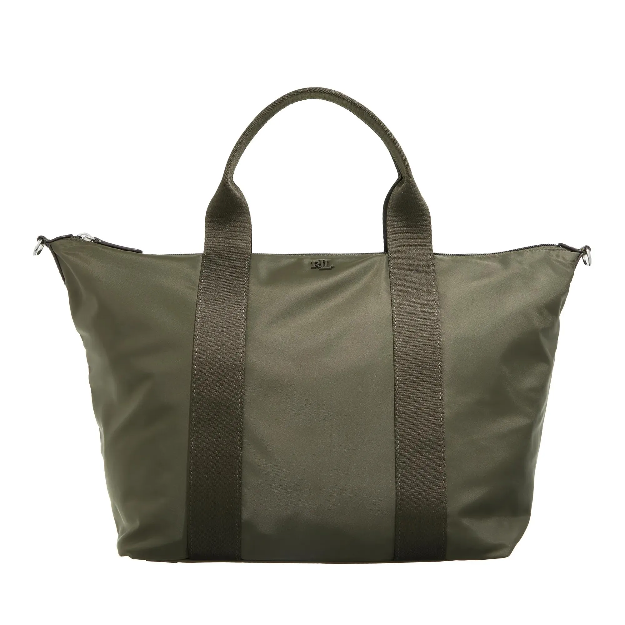 Lauren Ralph Lauren  Stevie Tp Zp Tote Extra Large Dark Olive