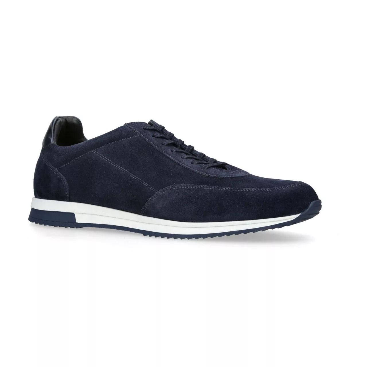 LOAKE Bannister Suede Trainers - Blue