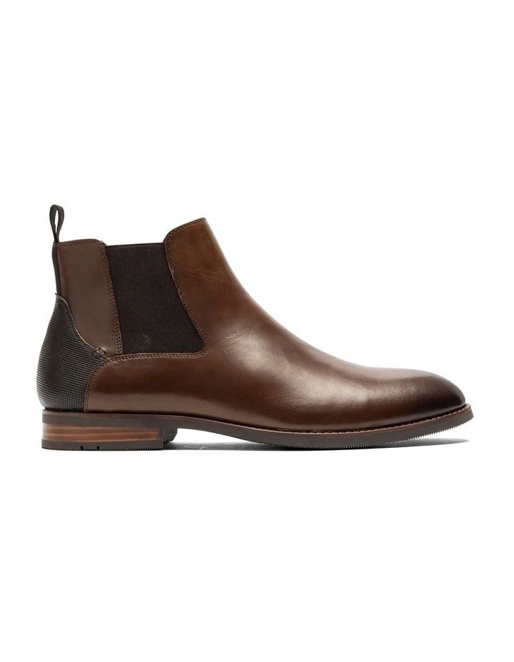 Lyttleton Chelsea Boot in Teak Multi