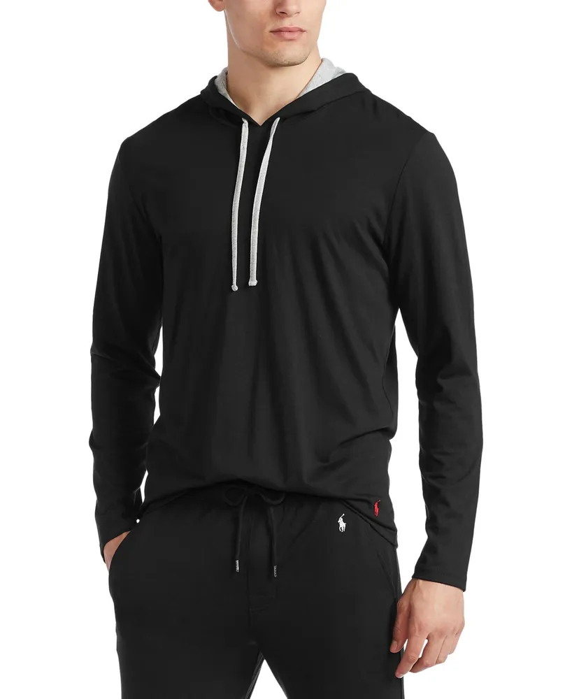 Macy's Polo Ralph Lauren Men's Supreme Comfort Classic-Fit Pajama Hoodie