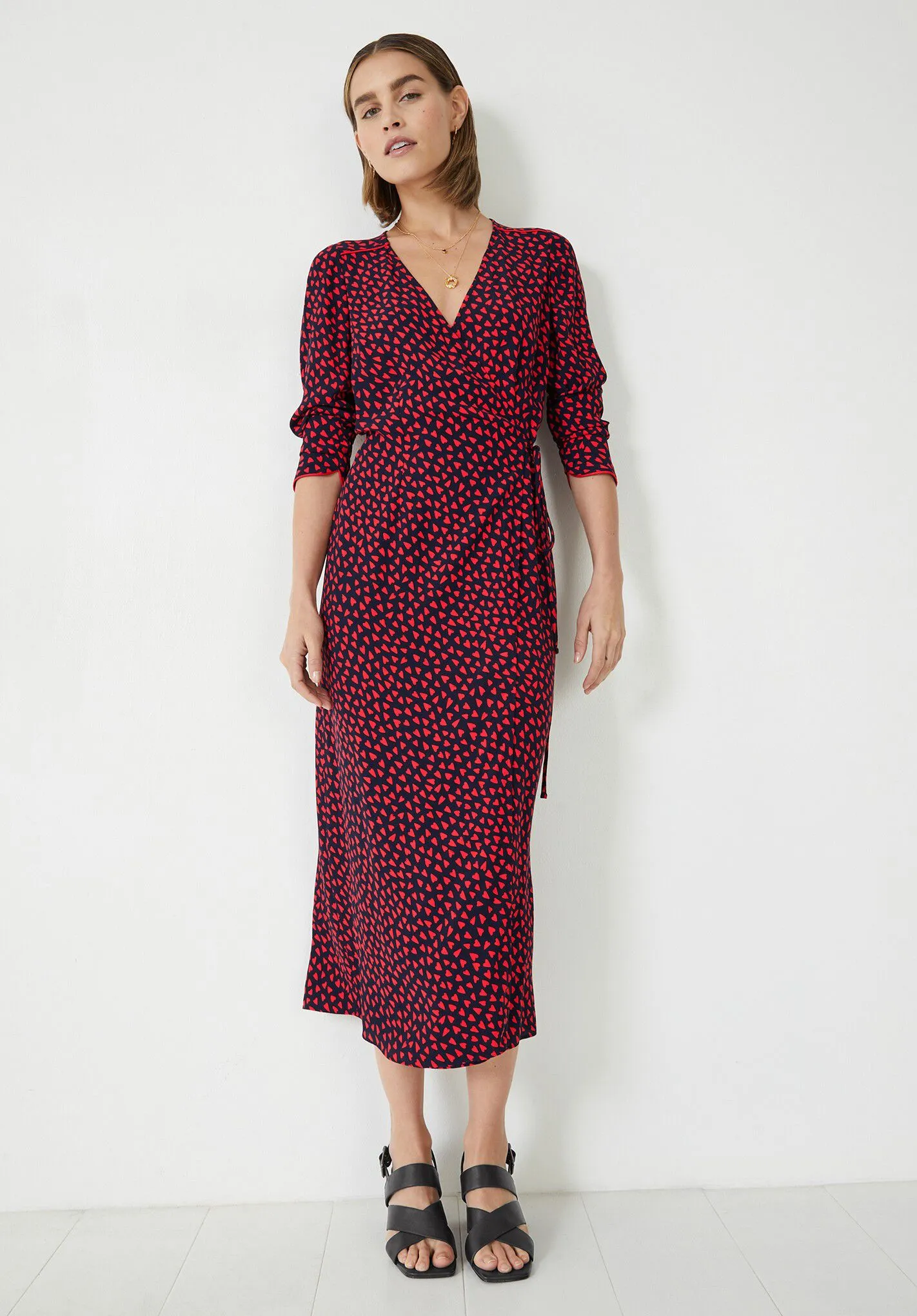 Meghan Midi Wrap Dress