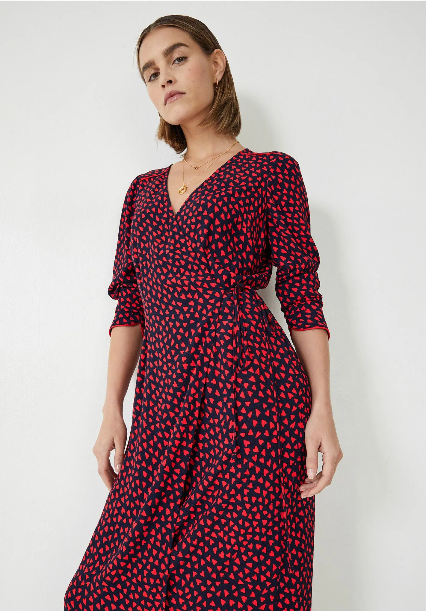 Meghan Midi Wrap Dress