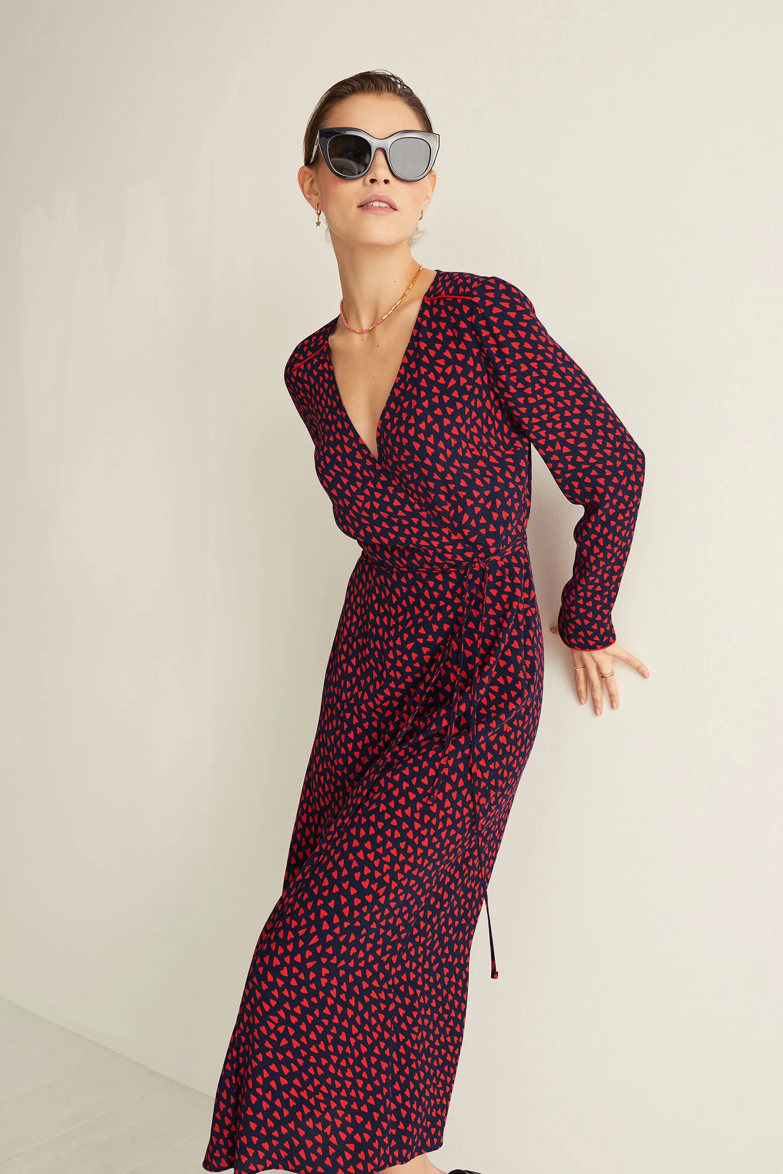 Meghan Midi Wrap Dress