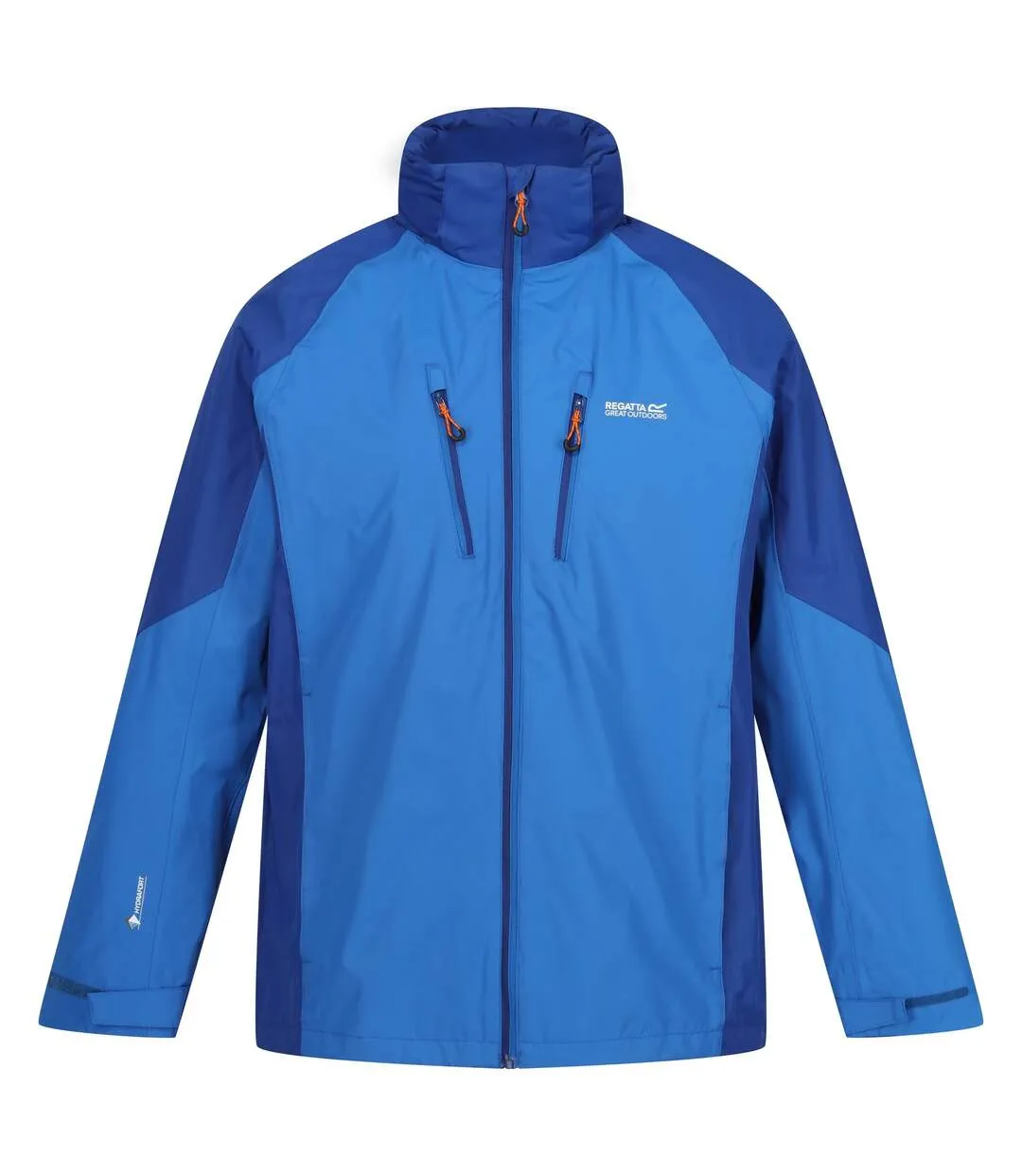 Mens calderdale v waterproof jacket oxford blue/new royal Regatta