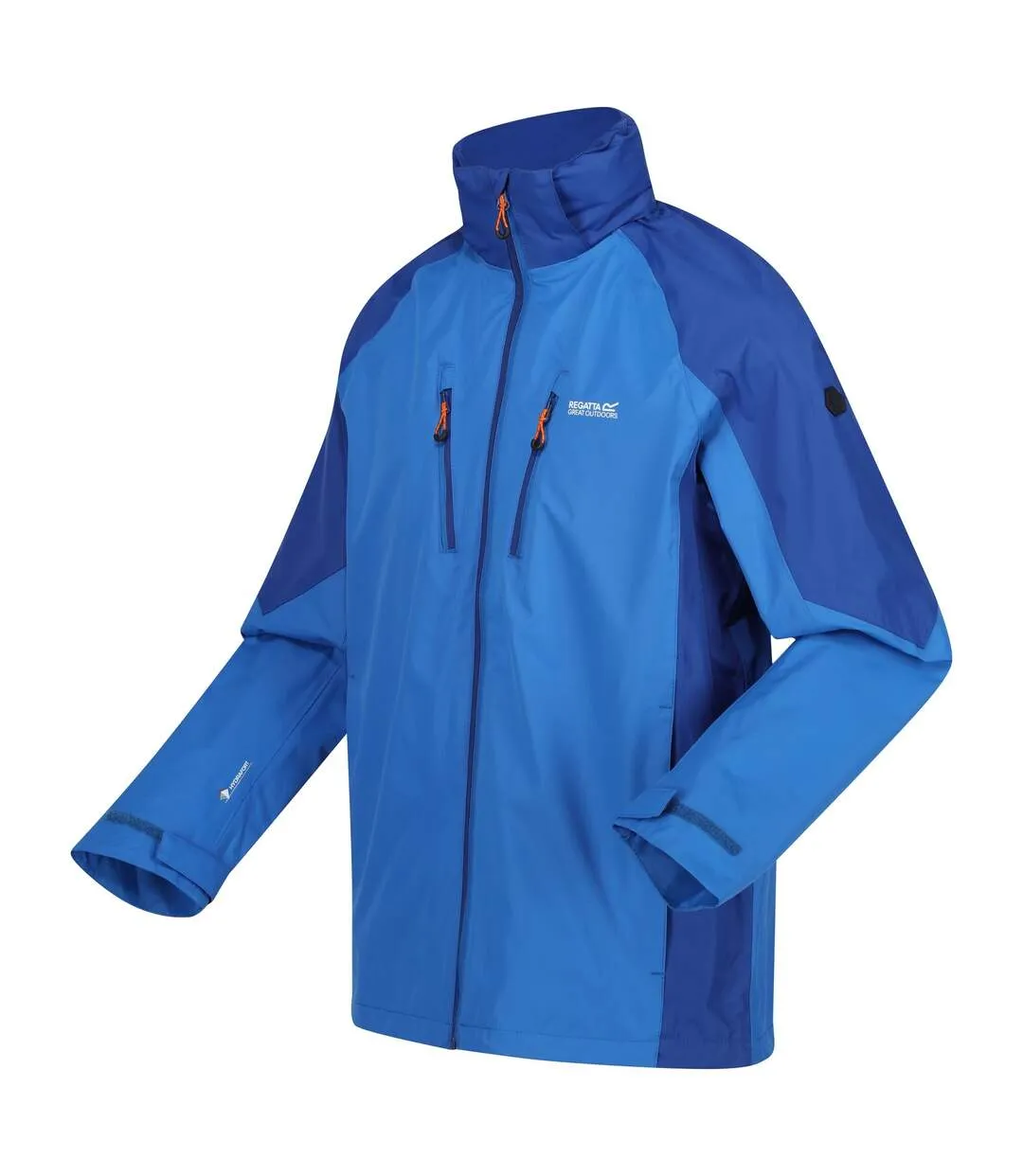 Mens calderdale v waterproof jacket oxford blue/new royal Regatta