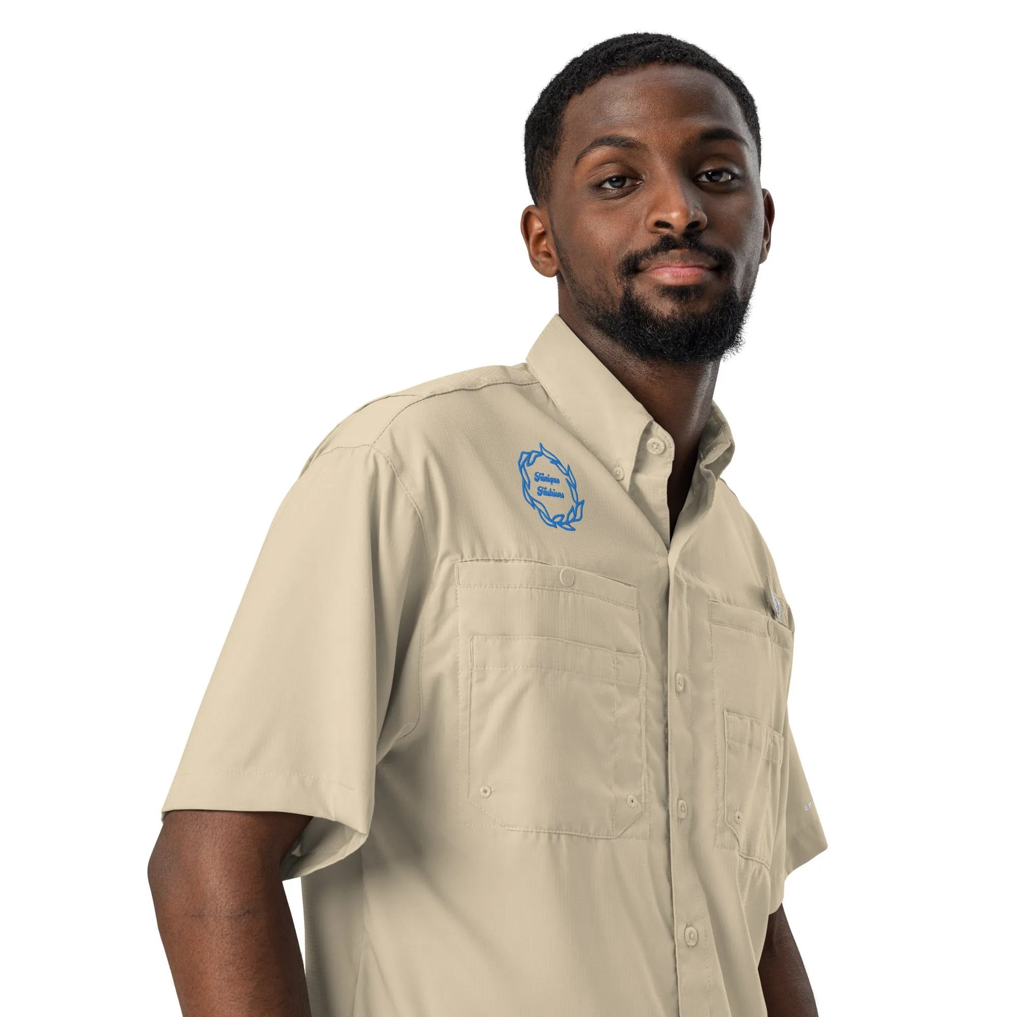 Men’s Columbia ‘BlueCollar’ short sleeve button shirt