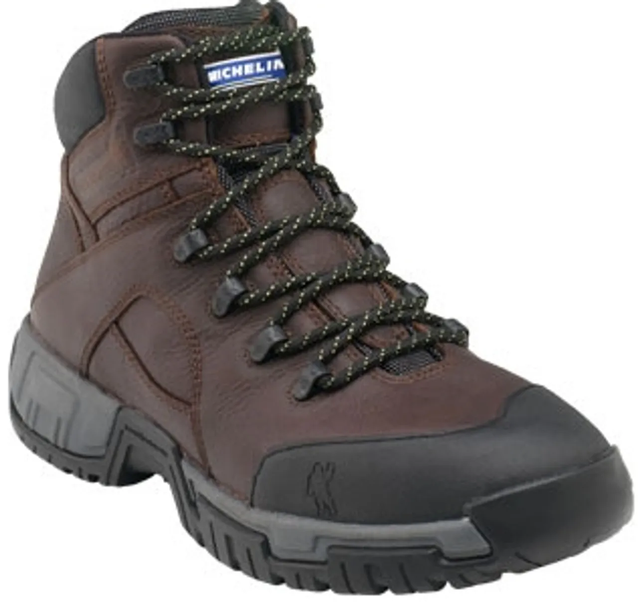 Michelin Men HydroEdge Steel Toe Waterproof Boot XHY662 Dk Brown