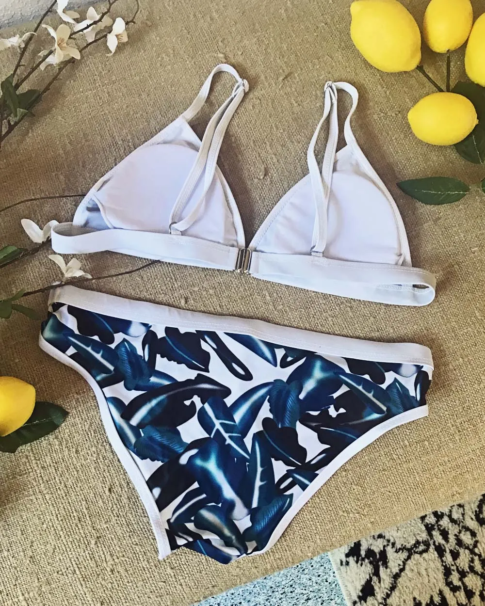 Midnight Palm Bikini