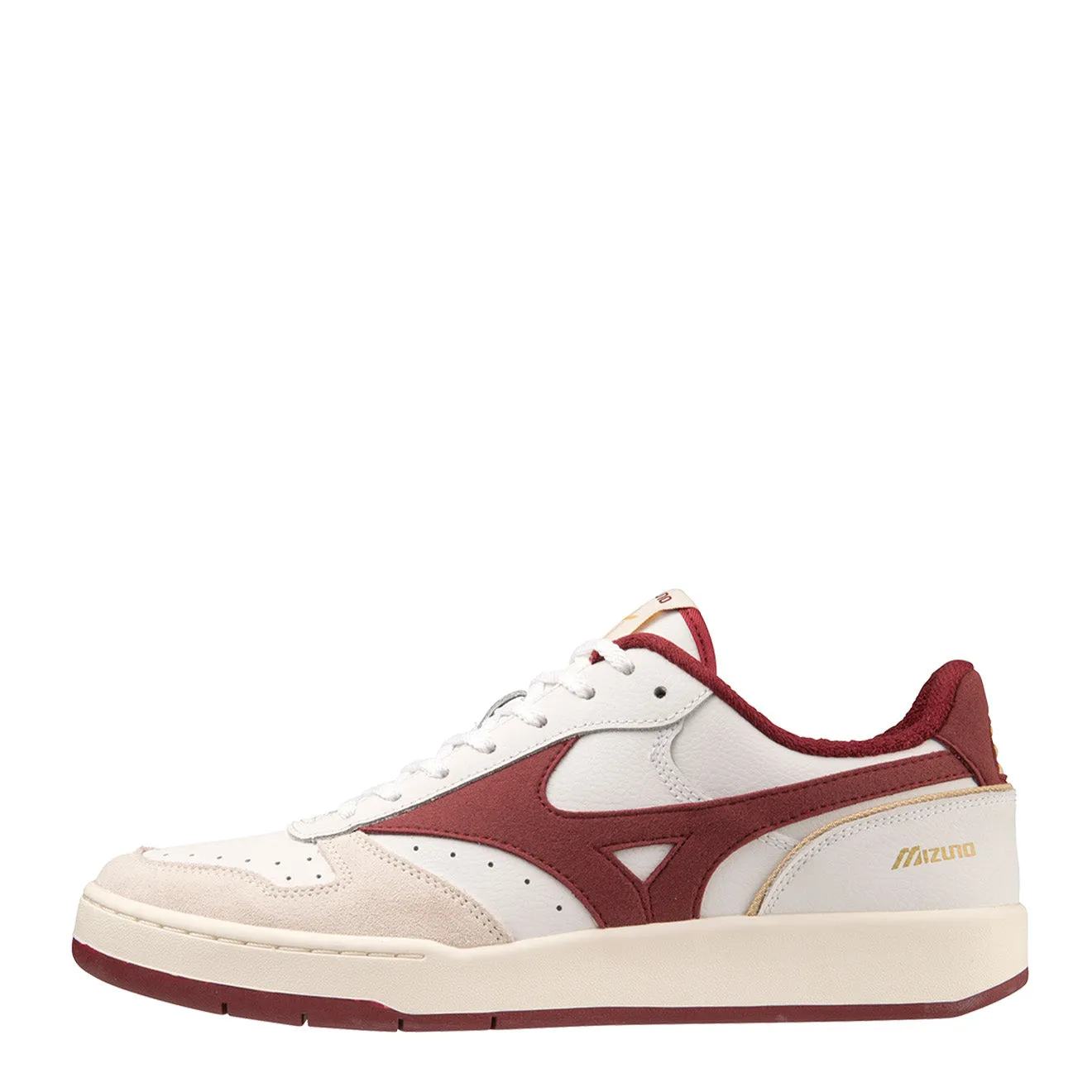 Mizuno City Wind Trainers White / Cabernet / Pristine