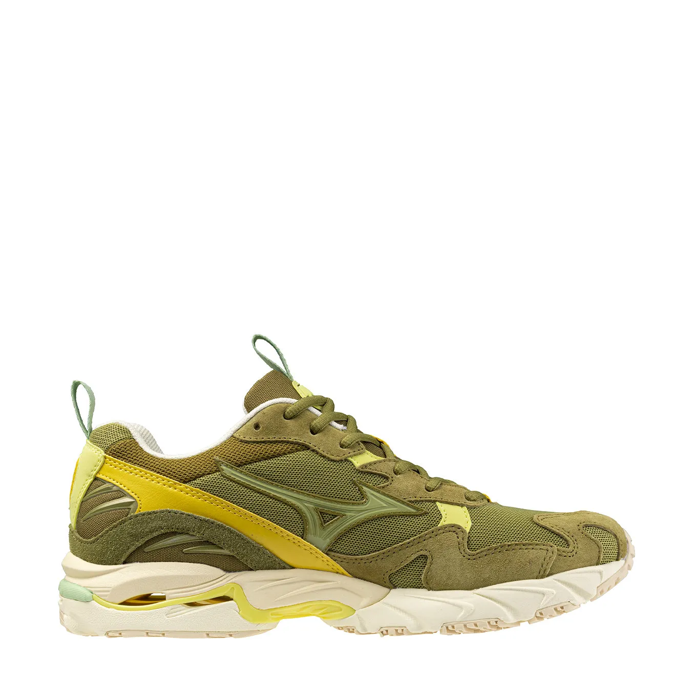 Mizuno Wave Rider 10 Premium Trainers Olive Drab / Cedar / Cedar