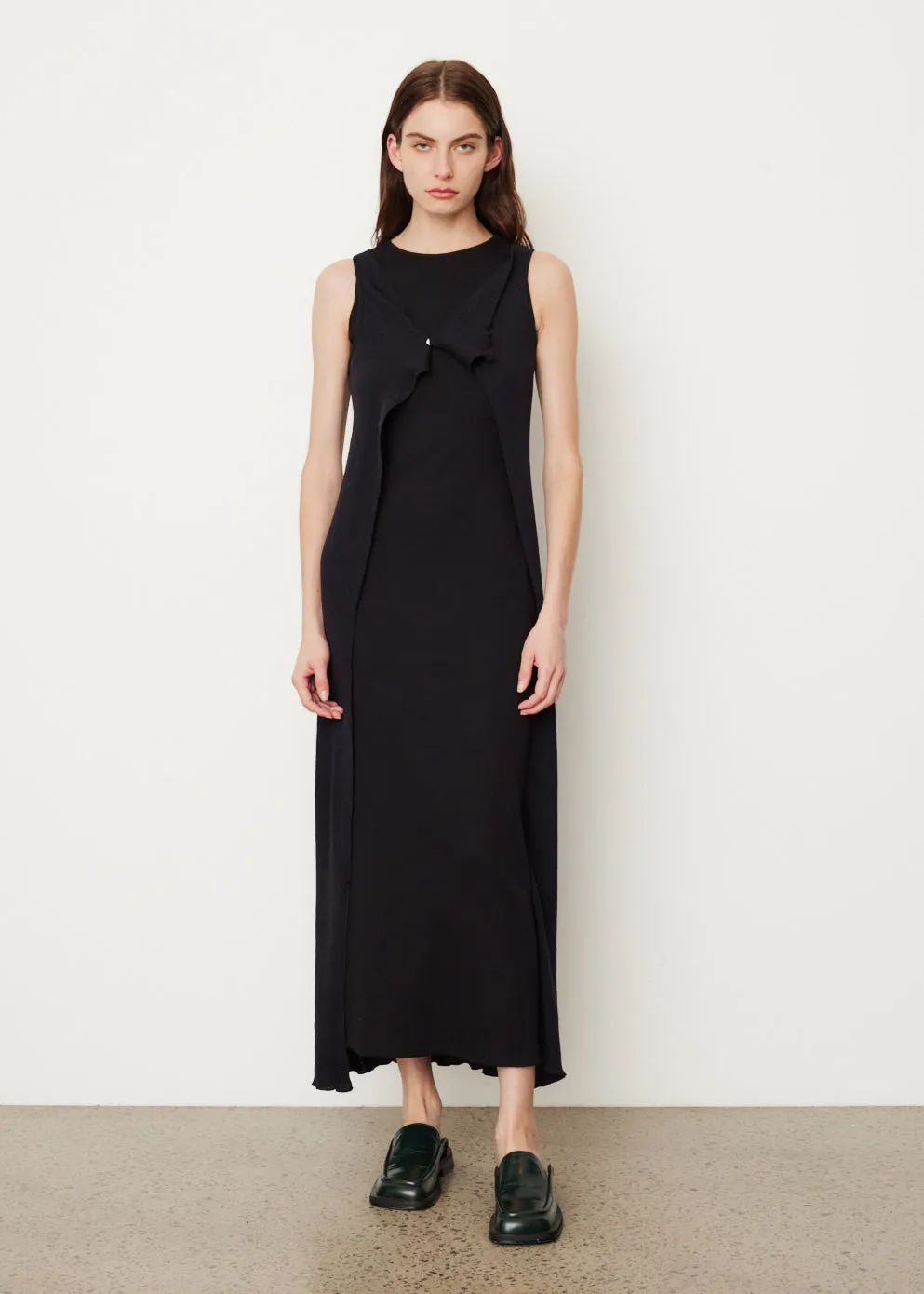 MM6 -  Jersey Longline Dress - Dress