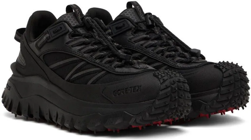 Moncler Black Trailgrip GTX Low Sneakers