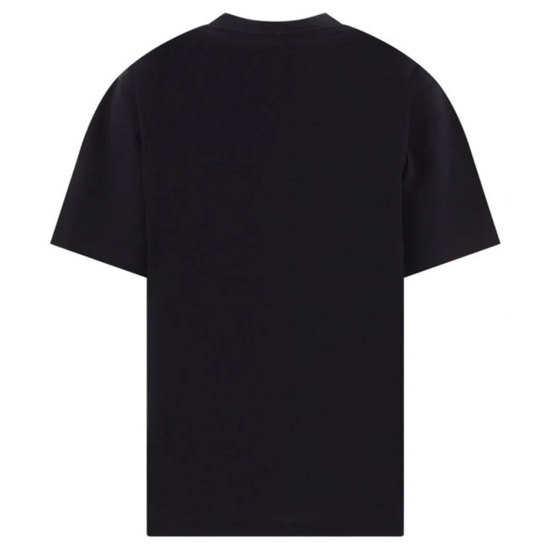 Moncler Bold Circle Logo Black T Shirt