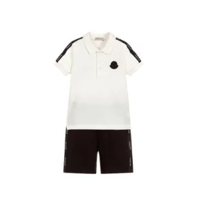 Moncler Compl. Polo and Shorts Set 