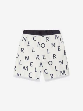 Moncler Enfant Boys Logo Print Shorts