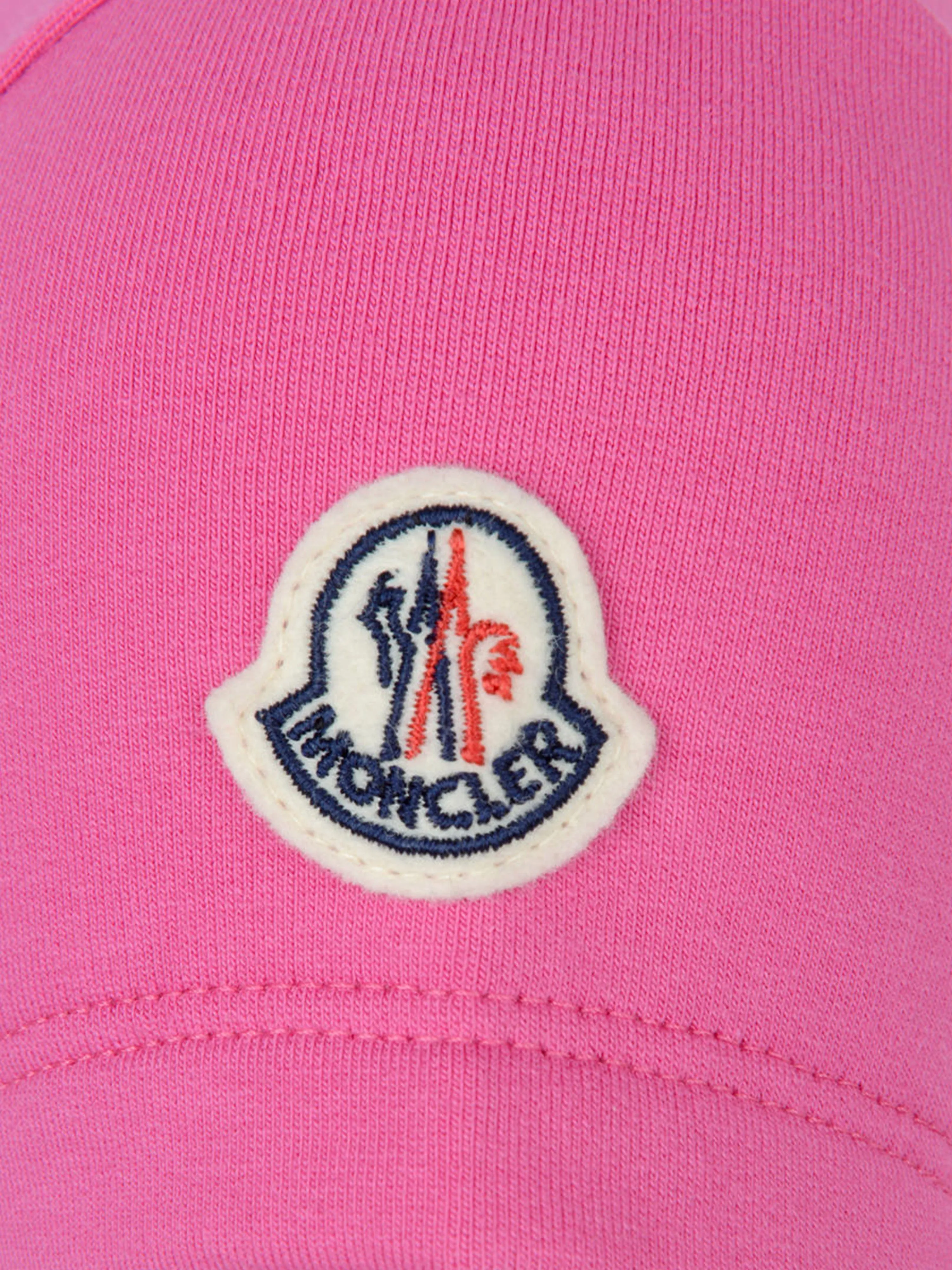 Moncler Enfant Girls Logo Dress