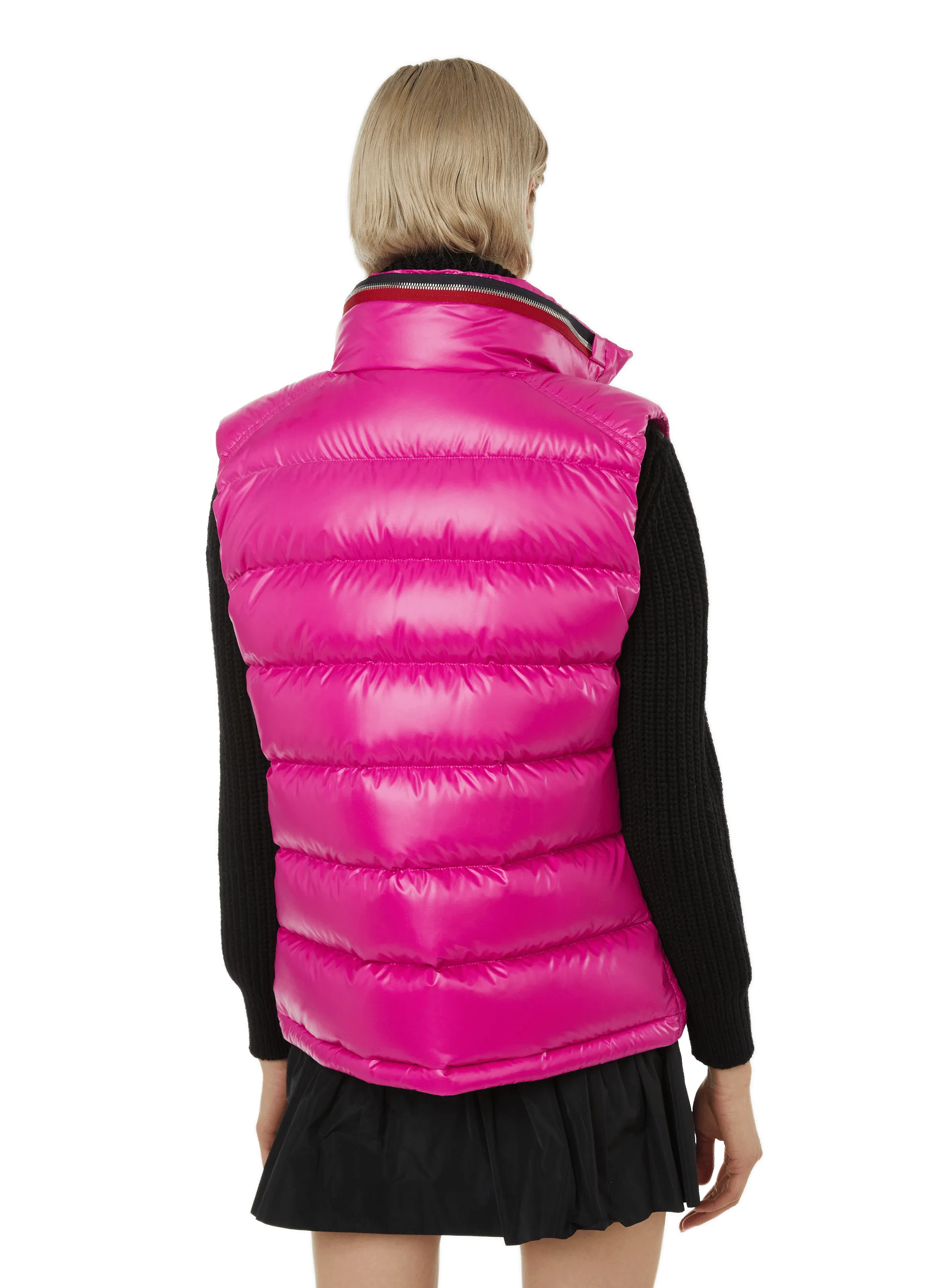 MONCLER  Gilet - Pink