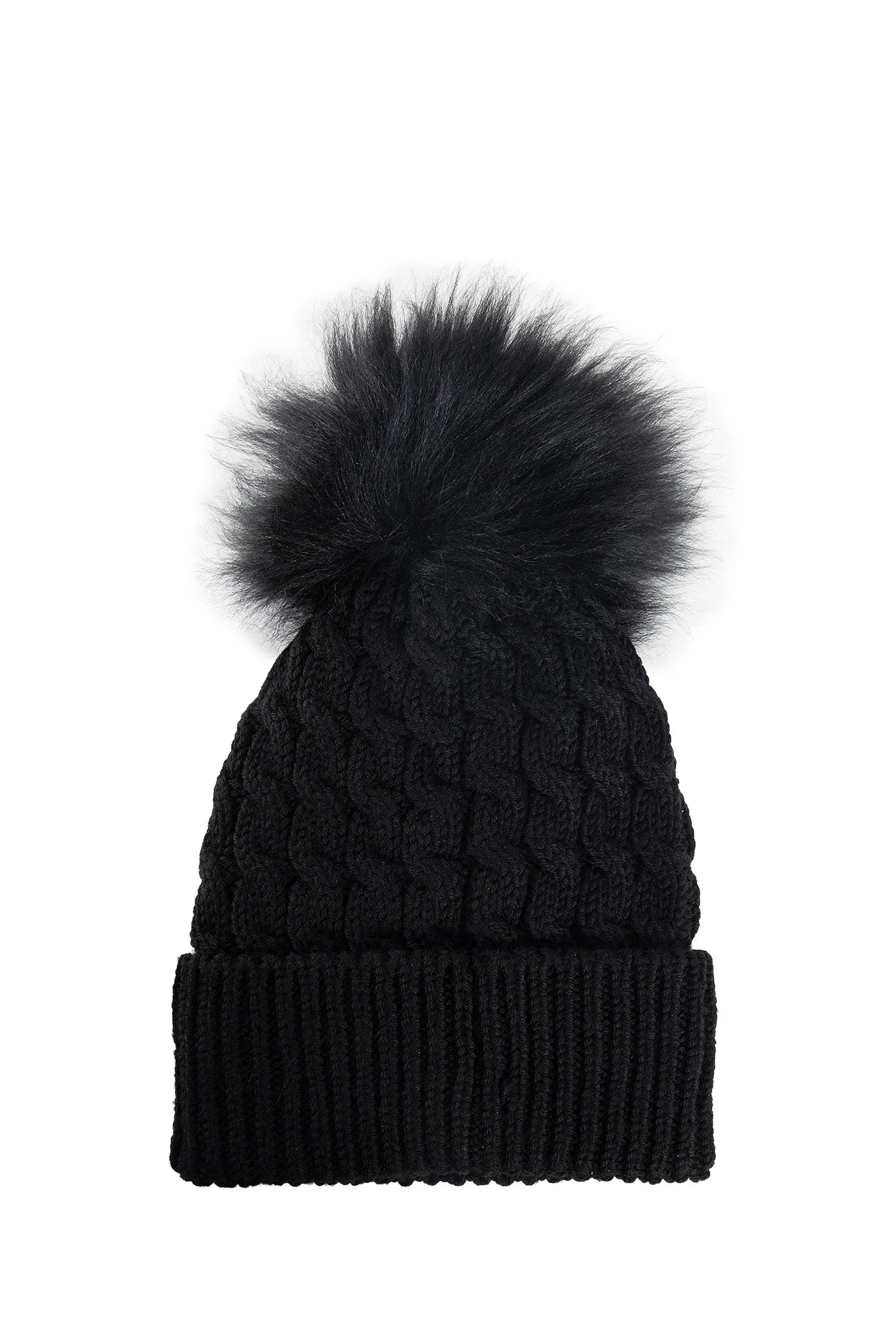 moncler grenoble wool beanie with pom pom